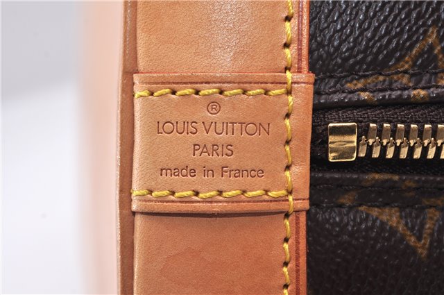Authentic Louis Vuitton Monogram Alma Hand Bag Purse M51130 LV 9316E