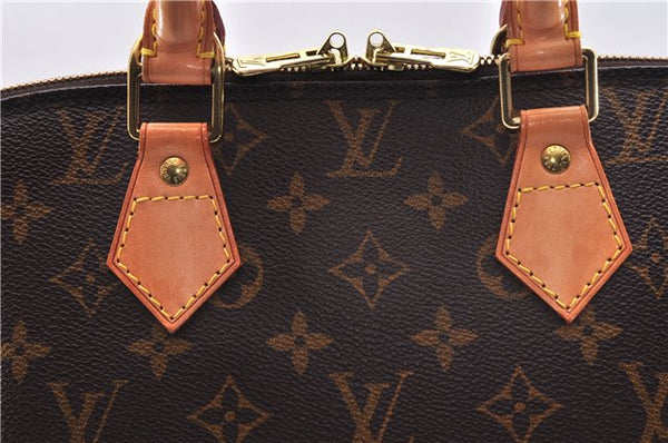 Authentic Louis Vuitton Monogram Alma Hand Bag Purse M51130 LV 9316E