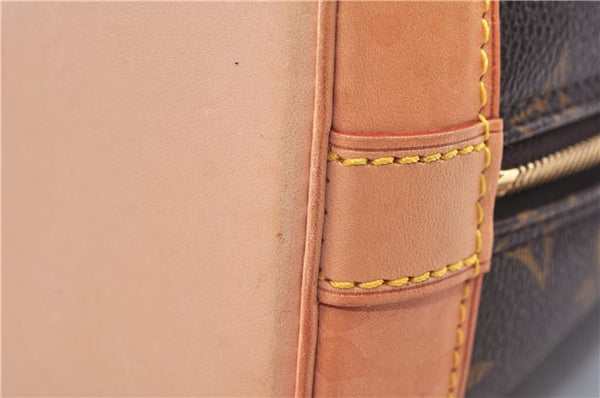 Authentic Louis Vuitton Monogram Alma Hand Bag Purse M51130 LV 9316E