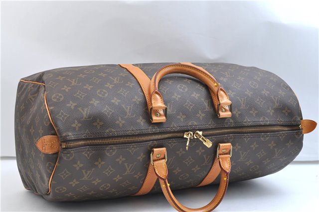 Authentic Louis Vuitton Monogram Keepall 50 Travel Boston Bag M41426 LV 9317E