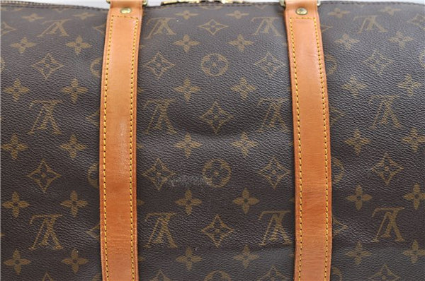 Authentic Louis Vuitton Monogram Keepall 50 Travel Boston Bag M41426 LV 9317E