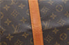 Authentic Louis Vuitton Monogram Keepall 50 Travel Boston Bag M41426 LV 9317E