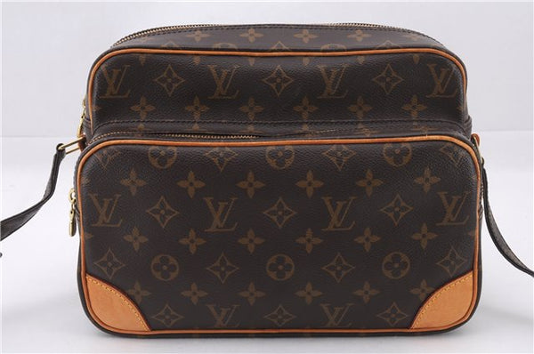 Authentic Louis Vuitton Monogram Nile Shoulder Cross Body Bag M45244 LV 9320E