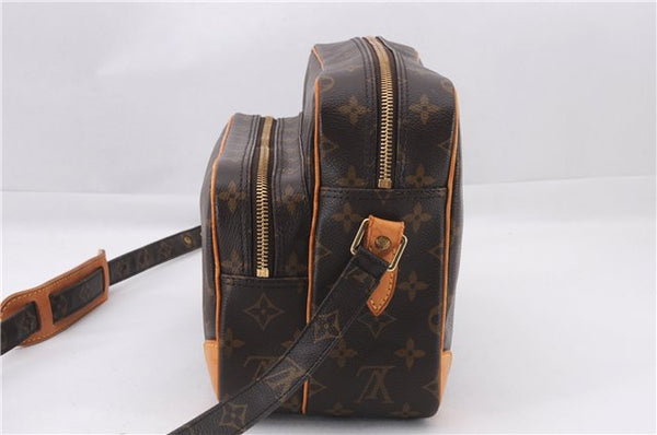 Authentic Louis Vuitton Monogram Nile Shoulder Cross Body Bag M45244 LV 9320E