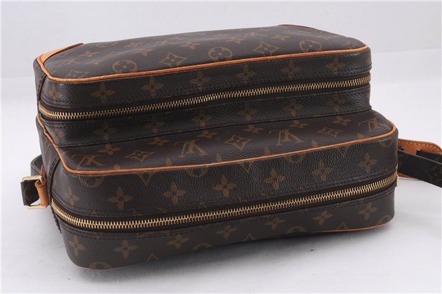 Authentic Louis Vuitton Monogram Nile Shoulder Cross Body Bag M45244 LV 9320E