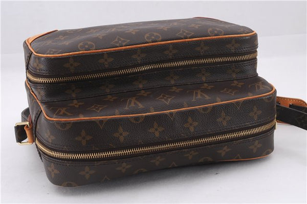 Authentic Louis Vuitton Monogram Nile Shoulder Cross Body Bag M45244 LV 9320E