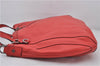 Authentic GUCCI Vintage Abbey 2Way Shoulder Tote Bag Leather 268641 Red 9321E