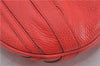 Authentic GUCCI Vintage Abbey 2Way Shoulder Tote Bag Leather 268641 Red 9321E
