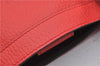 Authentic GUCCI Vintage Abbey 2Way Shoulder Tote Bag Leather 268641 Red 9321E
