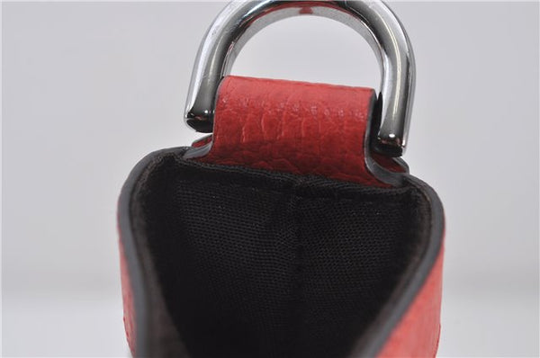 Authentic GUCCI Vintage Abbey 2Way Shoulder Tote Bag Leather 268641 Red 9321E