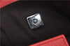 Authentic GUCCI Vintage Abbey 2Way Shoulder Tote Bag Leather 268641 Red 9321E