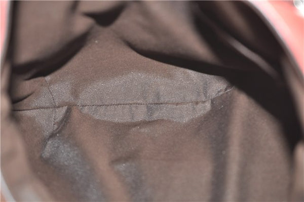 Authentic GUCCI Vintage Abbey 2Way Shoulder Tote Bag Leather 268641 Red 9321E