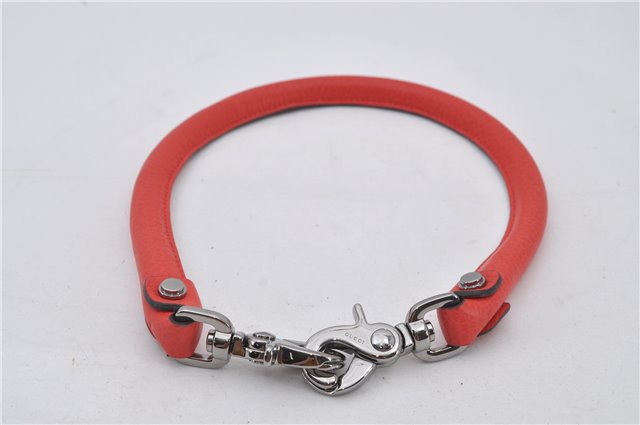 Authentic GUCCI Vintage Abbey 2Way Shoulder Tote Bag Leather 268641 Red 9321E