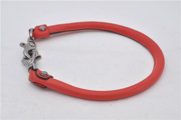 Authentic GUCCI Vintage Abbey 2Way Shoulder Tote Bag Leather 268641 Red 9321E