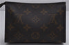 Auth Louis Vuitton Monogram Poche Toilette 15 Cosmetics Pouch M47546 Junk 9322C