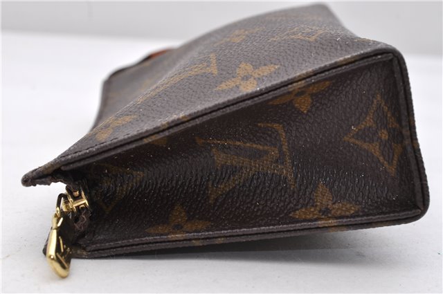 Auth Louis Vuitton Monogram Poche Toilette 15 Cosmetics Pouch M47546 Junk 9322C