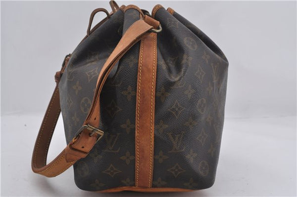 Authentic Louis Vuitton Monogram Petit Noe Shoulder Bag M42226 LV 9322D
