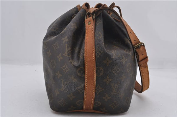 Authentic Louis Vuitton Monogram Petit Noe Shoulder Bag M42226 LV 9322D