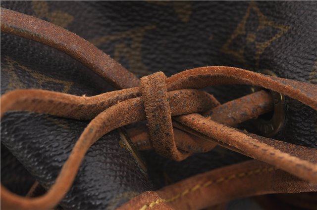 Authentic Louis Vuitton Monogram Petit Noe Shoulder Bag M42226 LV 9322D