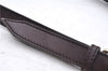 Authentic GUCCI Shoulder Cross Body Bag Purse GG PVC Leather 257246 Brown 9322E