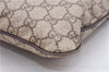 Authentic GUCCI Shoulder Cross Body Bag Purse GG PVC Leather 257246 Brown 9322E