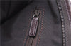 Authentic GUCCI Shoulder Cross Body Bag Purse GG PVC Leather 257246 Brown 9322E