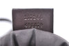 Authentic GUCCI Shoulder Cross Body Bag Purse GG PVC Leather 257246 Brown 9322E