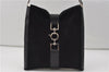 Authentic GUCCI Shoulder Cross Body Bag Purse Suede Leather Black 9323D