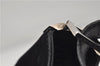 Authentic GUCCI Shoulder Cross Body Bag Purse Suede Leather Black 9323D