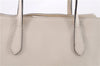 Authentic GUCCI Swing Medium Shoulder Tote Bag Leather 354408 Ivory 9323E