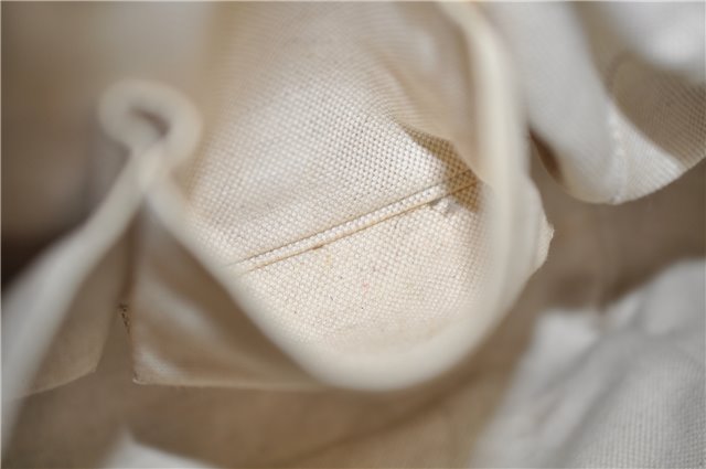 Authentic GUCCI Swing Medium Shoulder Tote Bag Leather 354408 Ivory 9323E