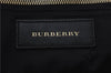 Authentic BURBERRY Vintage Leather 2Way Shoulder Hand Bag Black 9325E