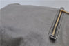 Authentic PRADA Leather 2Way Shoulder Tote Bag Gray 9326D