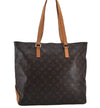 Authentic Louis Vuitton Monogram Cabas Mezzo Shoulder Tote Bag M51151 LV 9326E