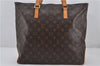 Authentic Louis Vuitton Monogram Cabas Mezzo Shoulder Tote Bag M51151 LV 9326E