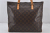 Authentic Louis Vuitton Monogram Cabas Mezzo Shoulder Tote Bag M51151 LV 9326E