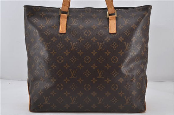 Authentic Louis Vuitton Monogram Cabas Mezzo Shoulder Tote Bag M51151 LV 9326E