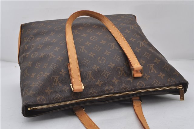 Authentic Louis Vuitton Monogram Cabas Mezzo Shoulder Tote Bag M51151 LV 9326E