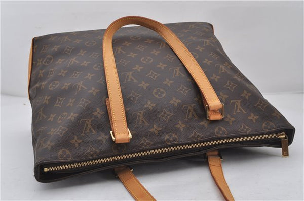 Authentic Louis Vuitton Monogram Cabas Mezzo Shoulder Tote Bag M51151 LV 9326E