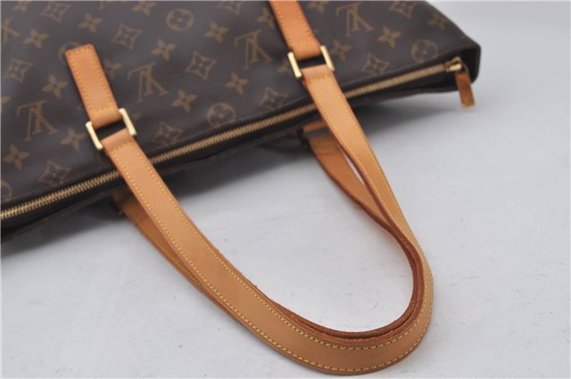 Authentic Louis Vuitton Monogram Cabas Mezzo Shoulder Tote Bag M51151 LV 9326E