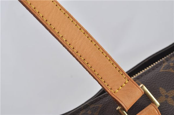 Authentic Louis Vuitton Monogram Cabas Mezzo Shoulder Tote Bag M51151 LV 9326E
