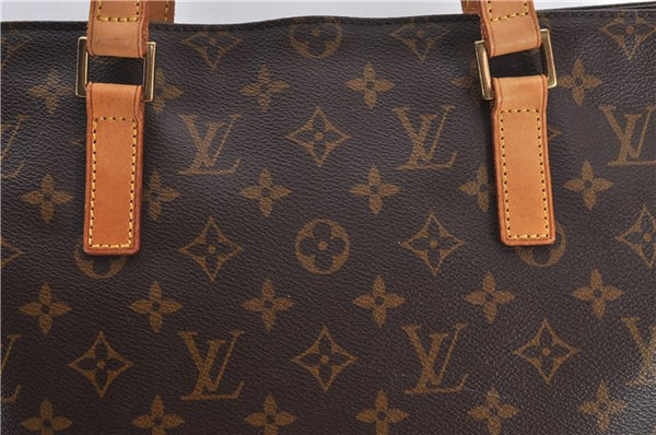 Authentic Louis Vuitton Monogram Cabas Mezzo Shoulder Tote Bag M51151 LV 9326E