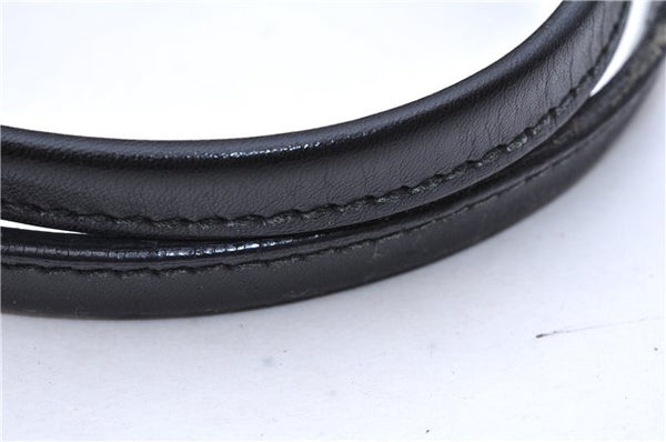 Authentic GUCCI Shoulder Tote Bag GG Canvas Leather 232957 Brown Black 9327D