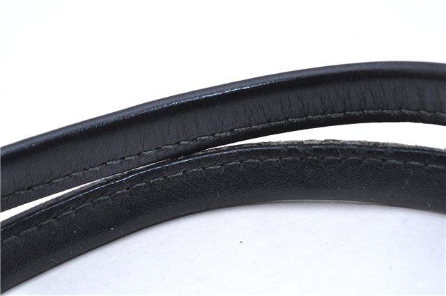 Authentic GUCCI Shoulder Tote Bag GG Canvas Leather 232957 Brown Black 9327D