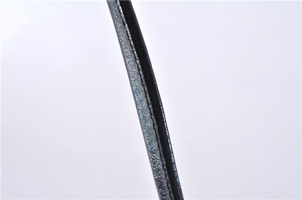 Authentic GUCCI Shoulder Tote Bag GG Canvas Leather 232957 Brown Black 9327D