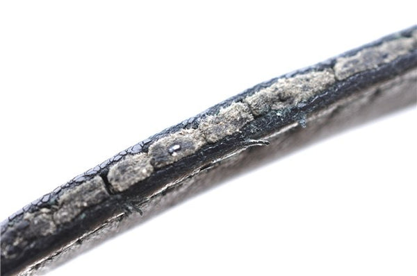 Authentic GUCCI Shoulder Tote Bag GG Canvas Leather 232957 Brown Black 9327D