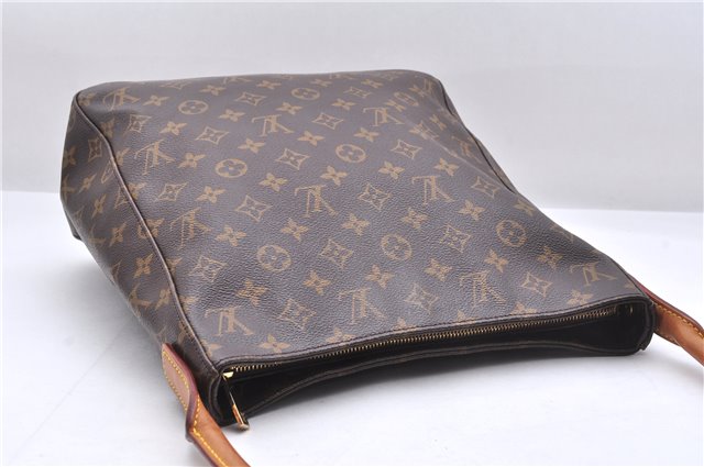 Authentic Louis Vuitton Monogram Looping GM Shoulder Bag M51145 LV 9327E