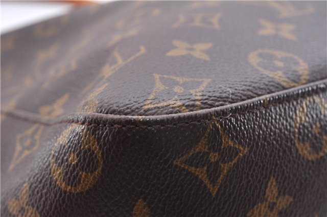 Authentic Louis Vuitton Monogram Looping GM Shoulder Bag M51145 LV 9327E