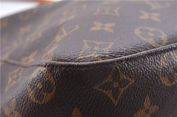 Authentic Louis Vuitton Monogram Looping GM Shoulder Bag M51145 LV 9327E