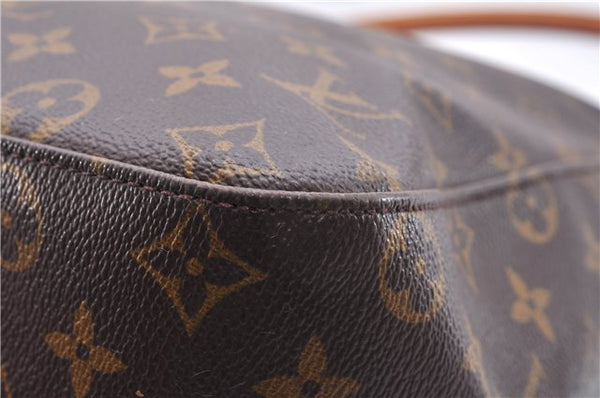 Authentic Louis Vuitton Monogram Looping GM Shoulder Bag M51145 LV 9327E